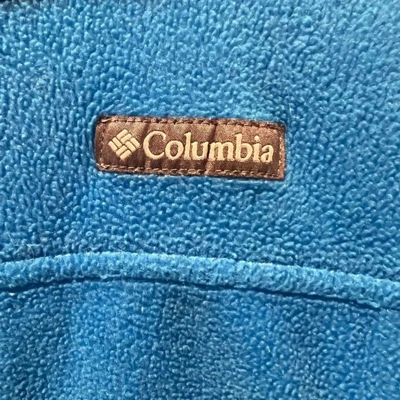 Columbia Blue Fleece Youth Large 14/16 - Picture 3 of 7